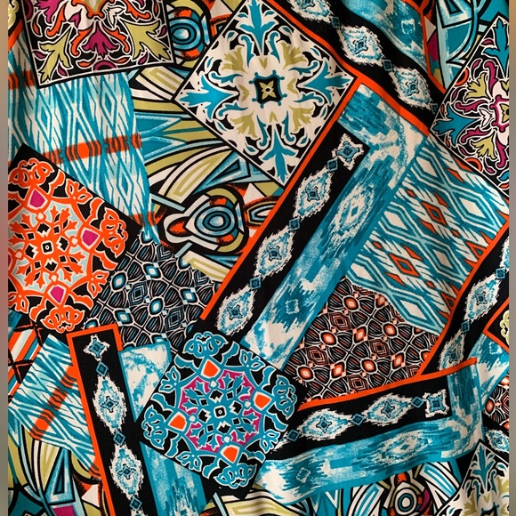 Attitudes by Renee Jersey Maxi Dress 3X Petite - Picture 4 of 7